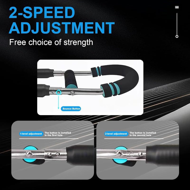 Hot Wave Twister Arm Exerciser,Adjustable Spring Workout Bar, Forearm Triceps Chest Enhanced Exercise Strengthener,Portable Home Fitness Equipment - Image 3